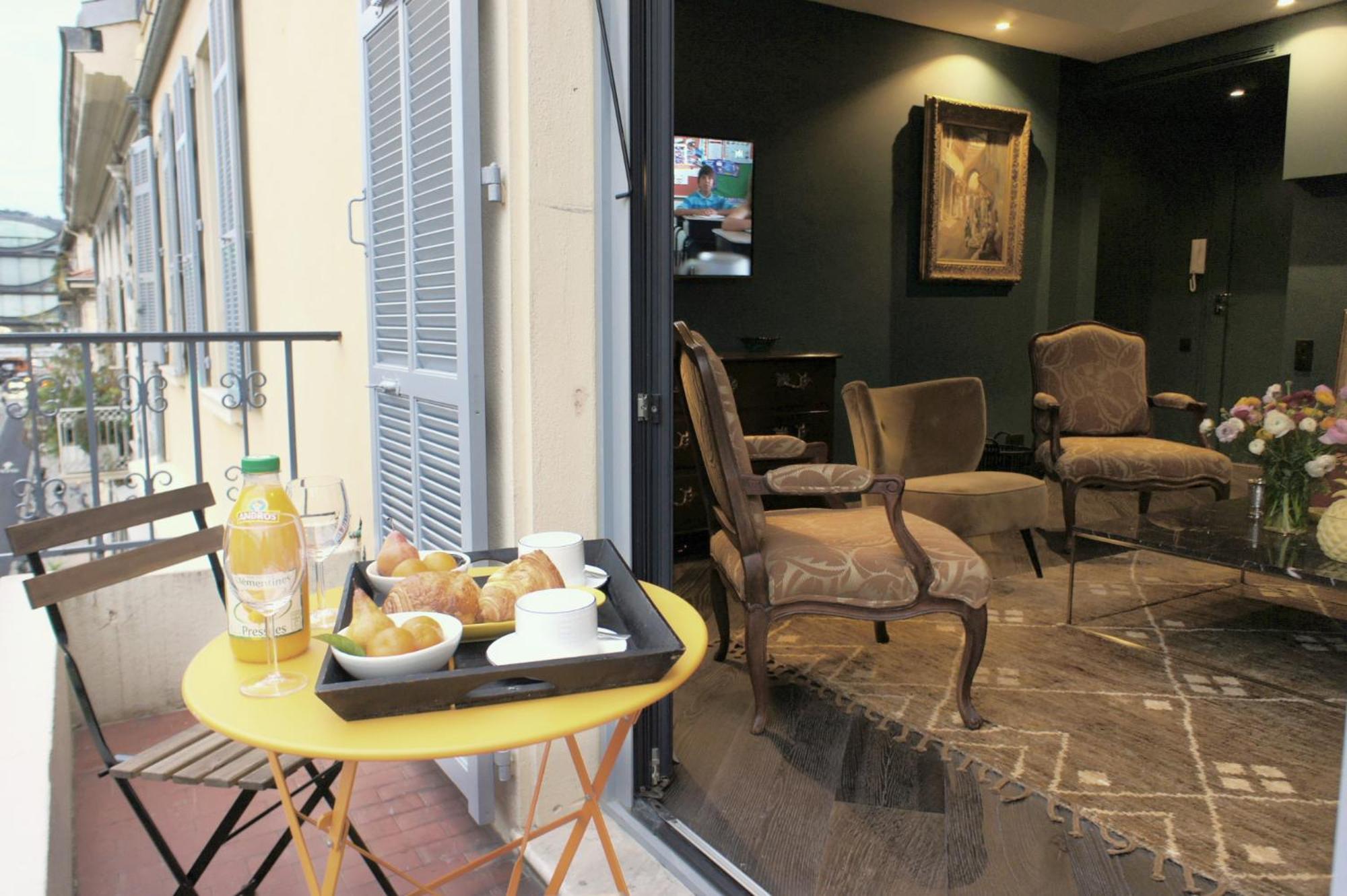 Ze Perfect Place - Elegant Appartement Avec Terrasse - Promenade Des Arts Ница Екстериор снимка