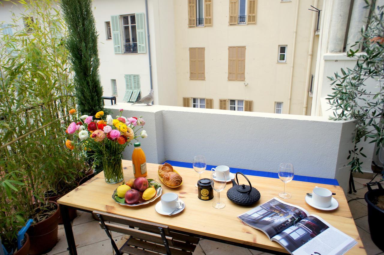 Ze Perfect Place - Elegant Appartement Avec Terrasse - Promenade Des Arts Ница Екстериор снимка