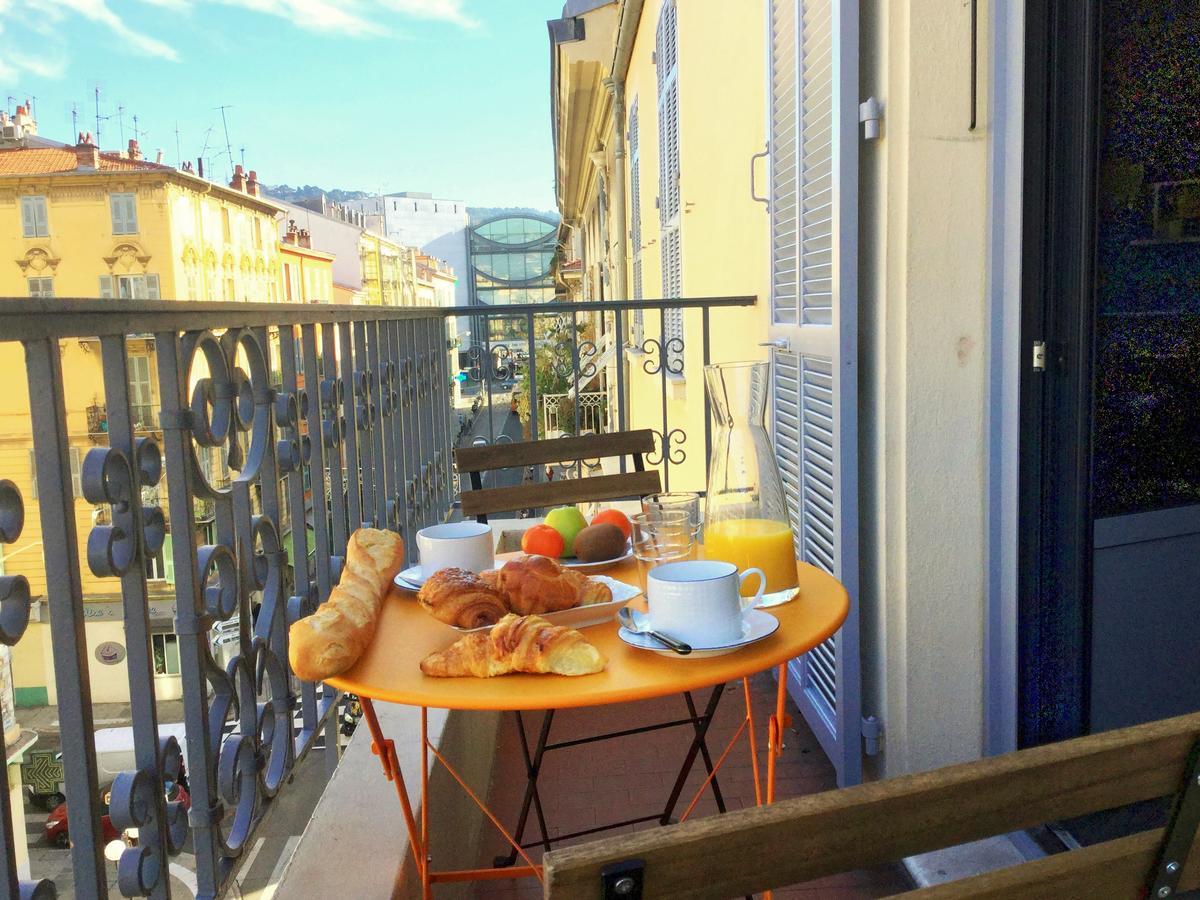 Ze Perfect Place - Elegant Appartement Avec Terrasse - Promenade Des Arts Ница Екстериор снимка