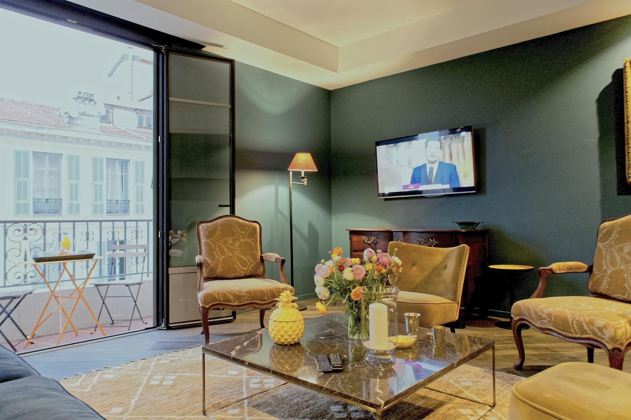 Ze Perfect Place - Elegant Appartement Avec Terrasse - Promenade Des Arts Ница Екстериор снимка