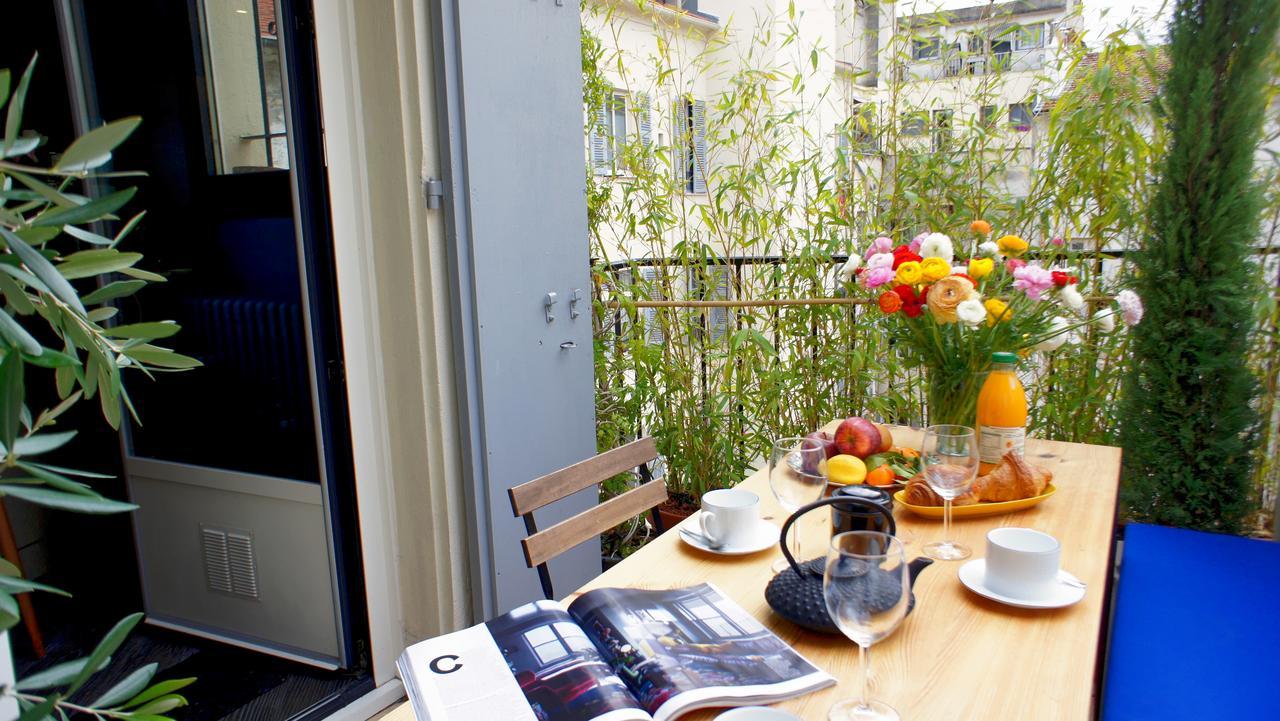 Ze Perfect Place - Elegant Appartement Avec Terrasse - Promenade Des Arts Ница Екстериор снимка